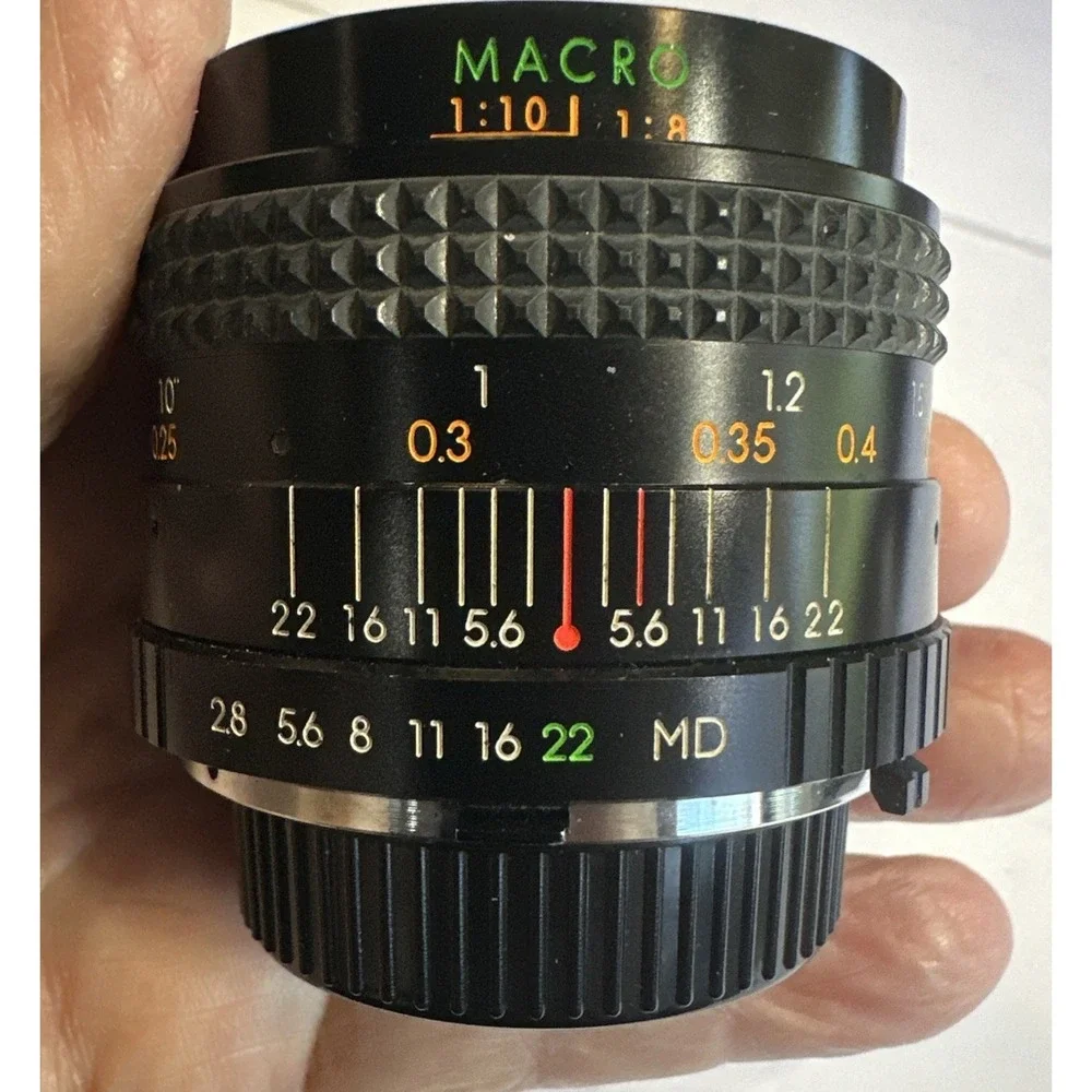 Sears Auto Multicoated 28mm Macro Lens f=28mm 1:2.8 Canon